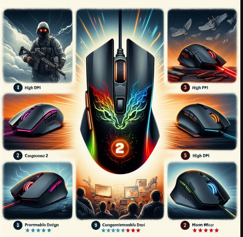 Rekomendasi Mouse Gaming Terbaik untuk Tahun 2024