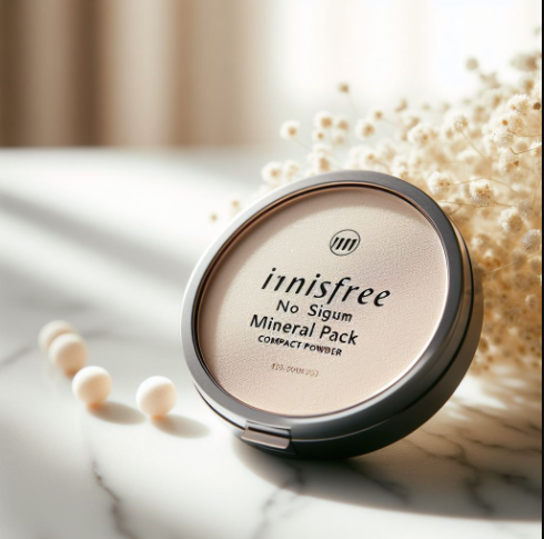 2. Innisfree No-Sebum Mineral Pact